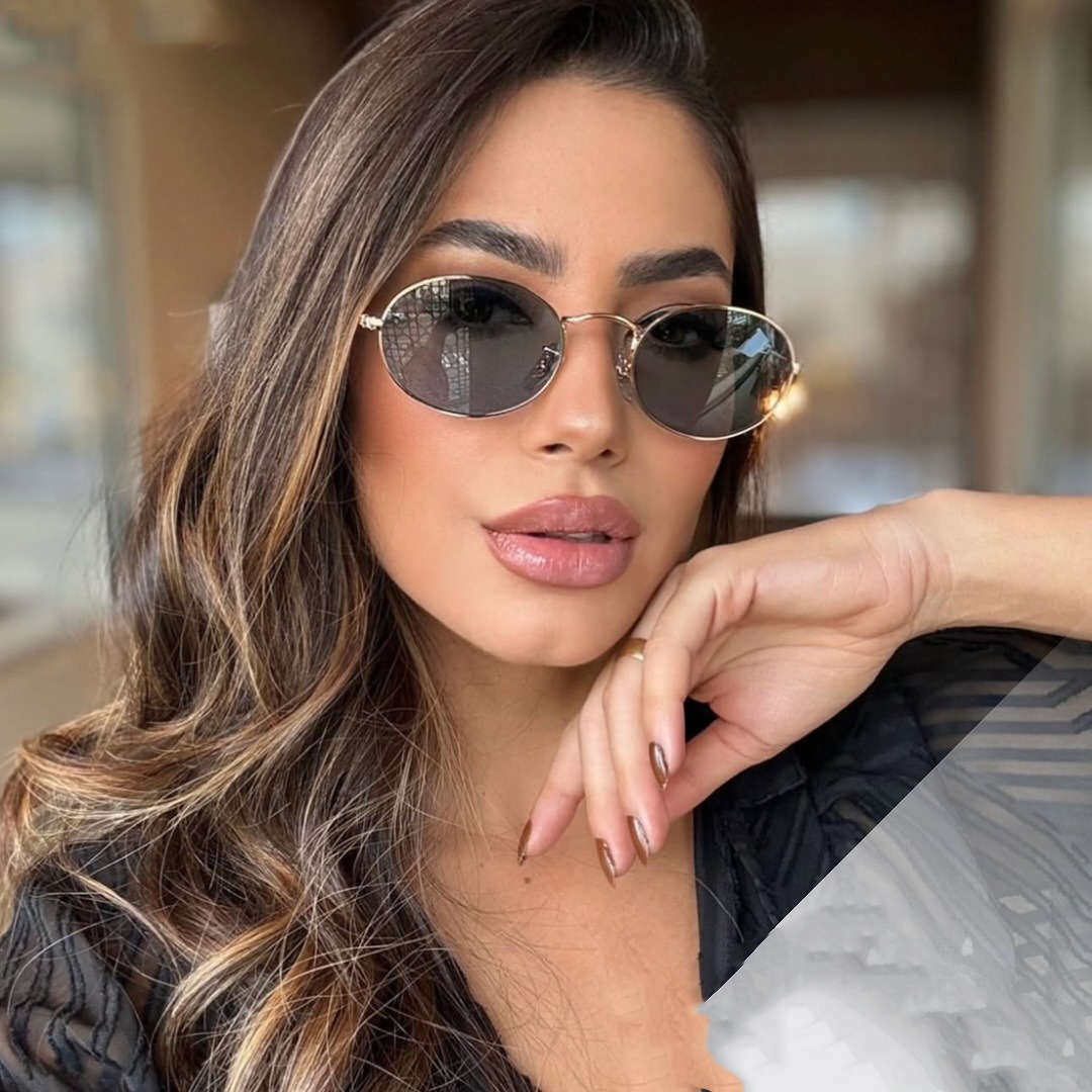 imgi_51_O1CN01HNF88y1xG7rsO14TI_2220748736415-0-cib.jpg Korean Style Retro New Oval Frame Fashion Sunglasses - Stylish Versatile Street Photography Influencer Same-Style Trendy Eyewear - Image 1