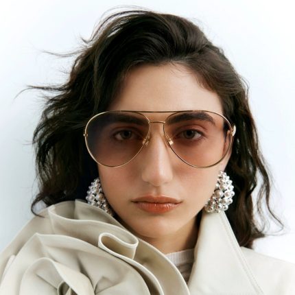 Fashion New Oval Casual Trendy Sunglasses - High-End No-Makeup Friendly Versatile Sunglasses for Women, Street Photography Eyewear